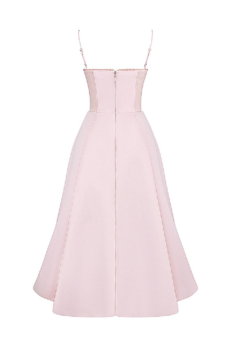 Marley - Elegant Women's Summer Dress with Chevron Design