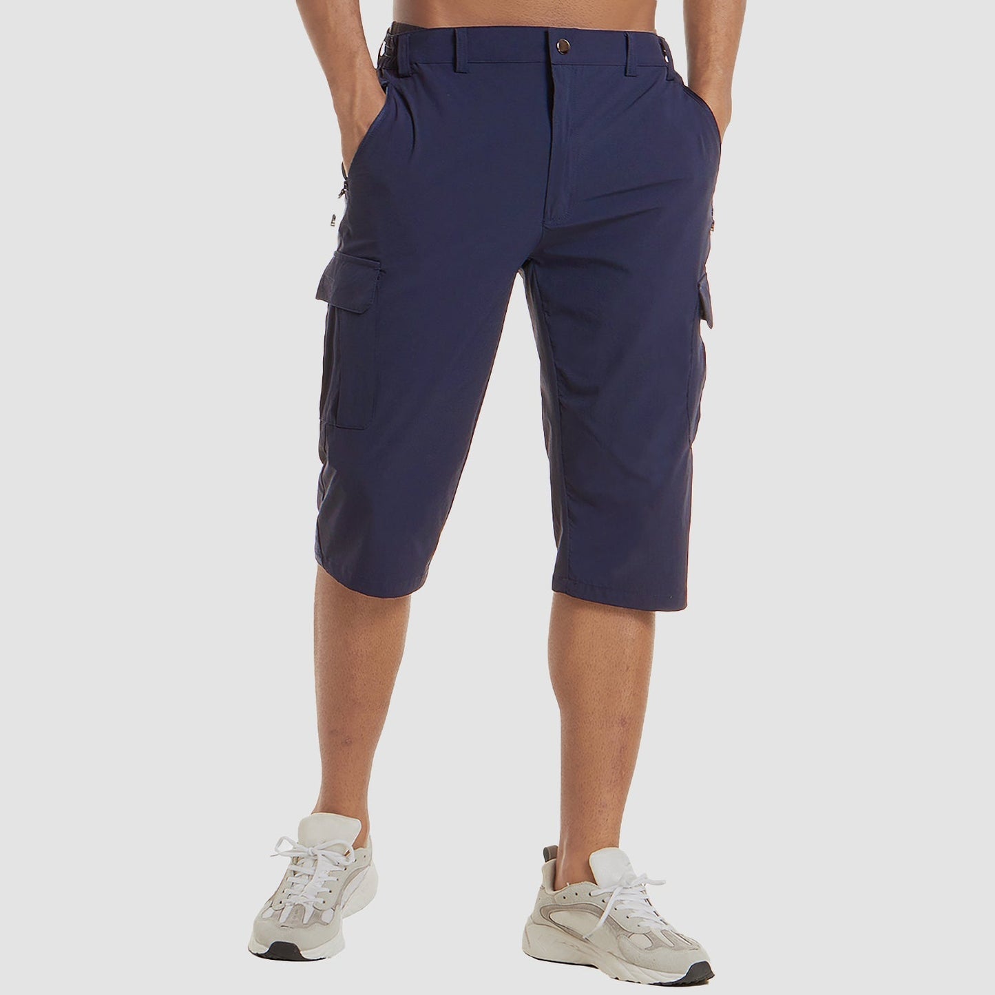 Ezra - Quick-Drying Men's Cargo Shorts with Multiple Pockets