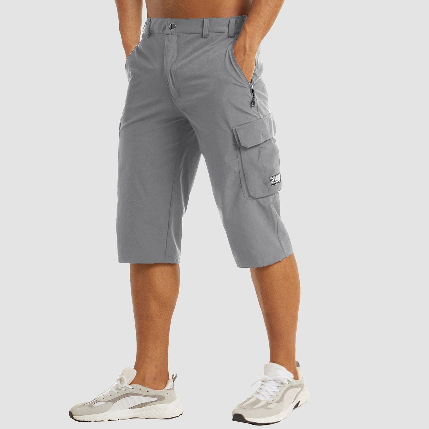 Ezra - Quick-Drying Men's Cargo Shorts with Multiple Pockets