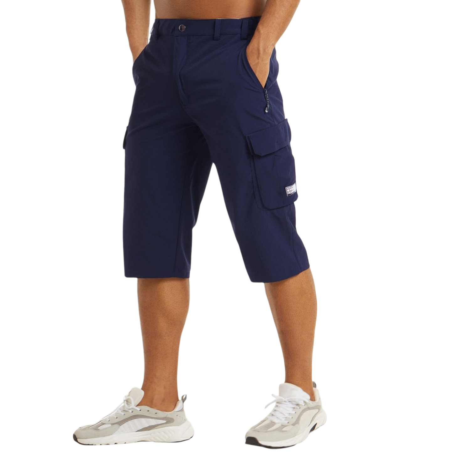 Ezra - Quick-Drying Men's Cargo Shorts with Multiple Pockets