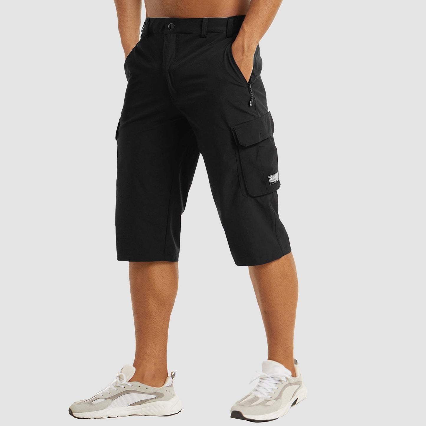 Ezra - Quick-Drying Men's Cargo Shorts with Multiple Pockets