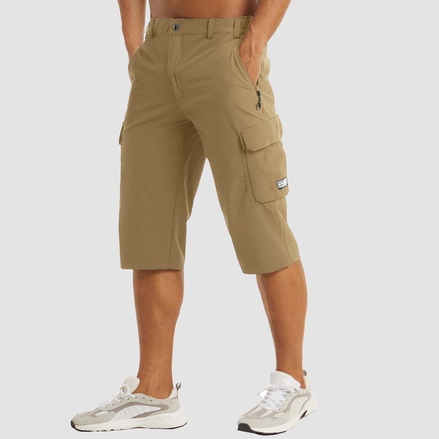 Ezra - Quick-Drying Men's Cargo Shorts with Multiple Pockets