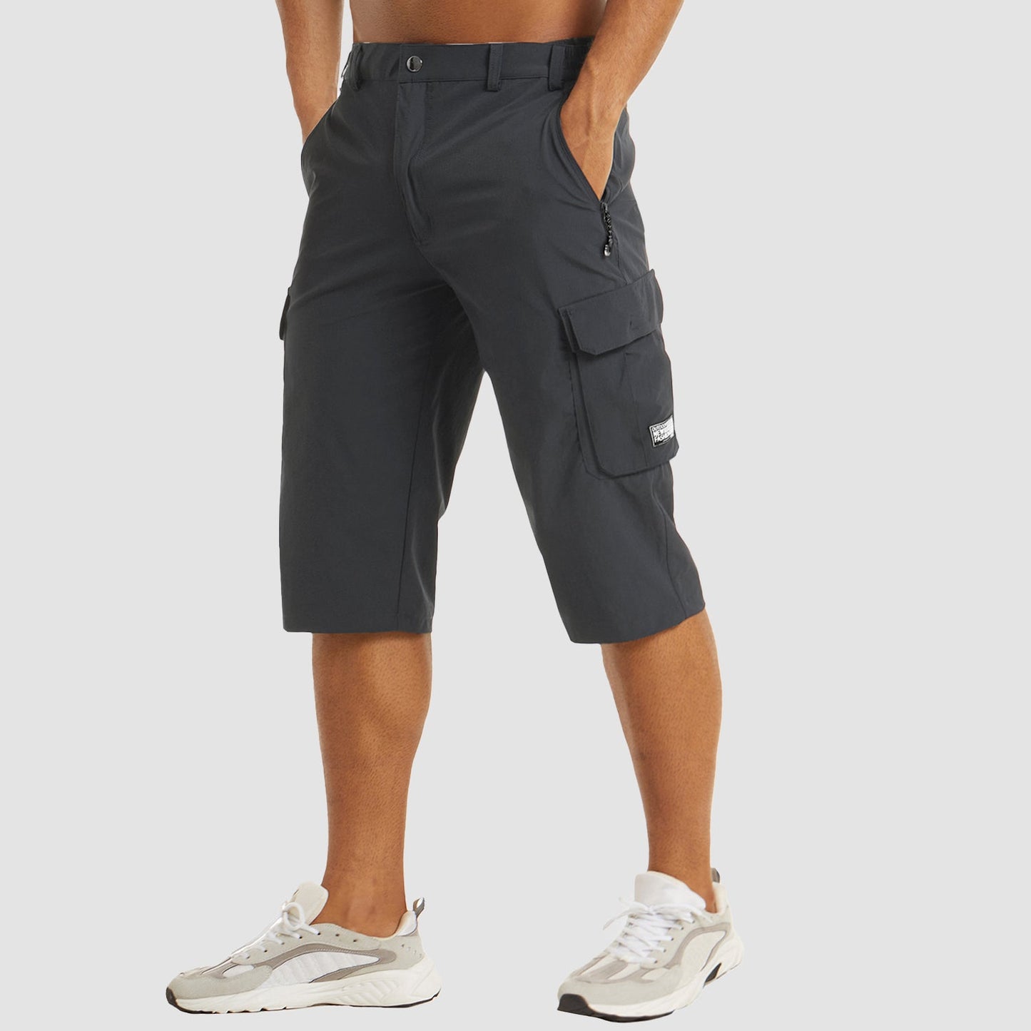 Ezra - Quick-Drying Men's Cargo Shorts with Multiple Pockets