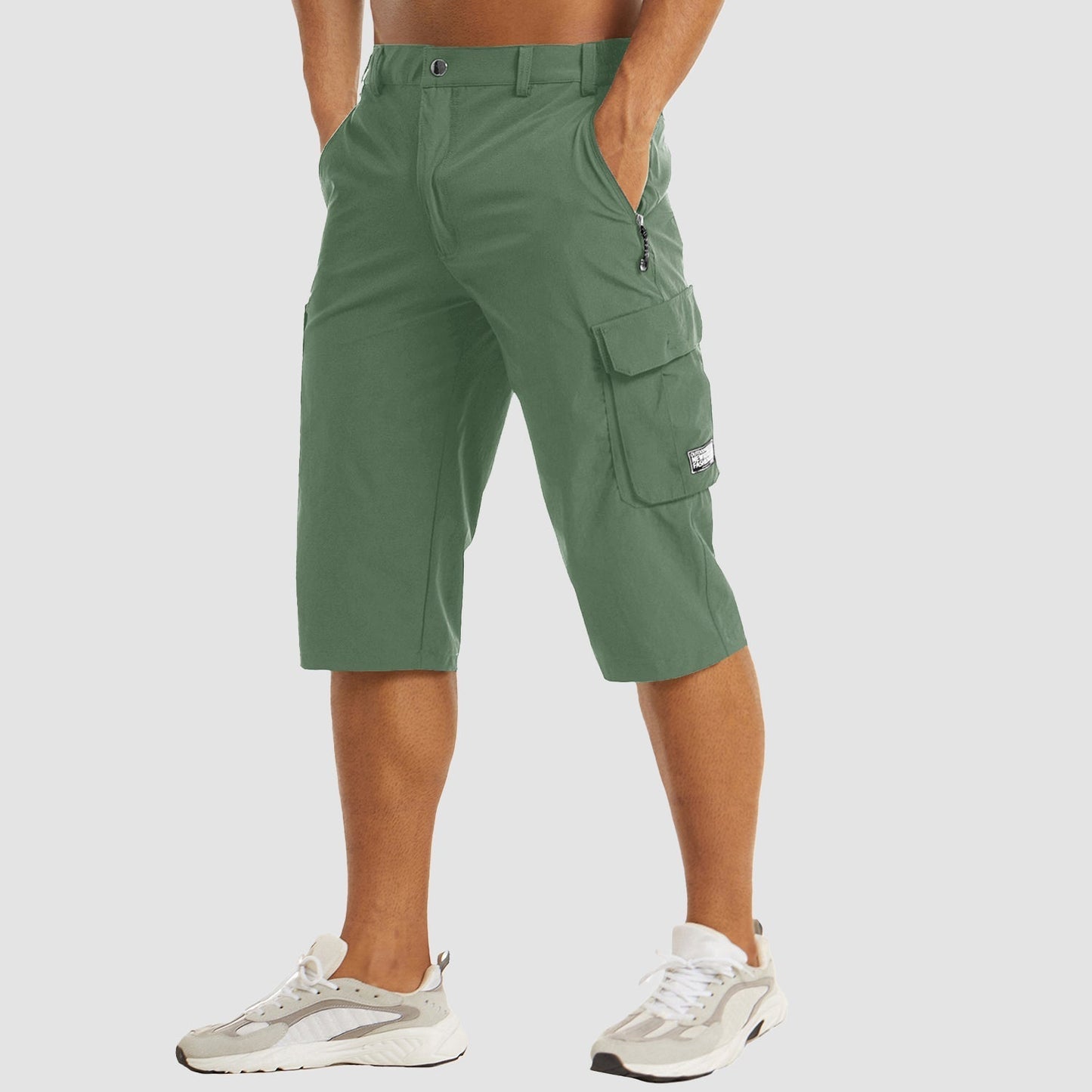 Ezra - Quick-Drying Men's Cargo Shorts with Multiple Pockets