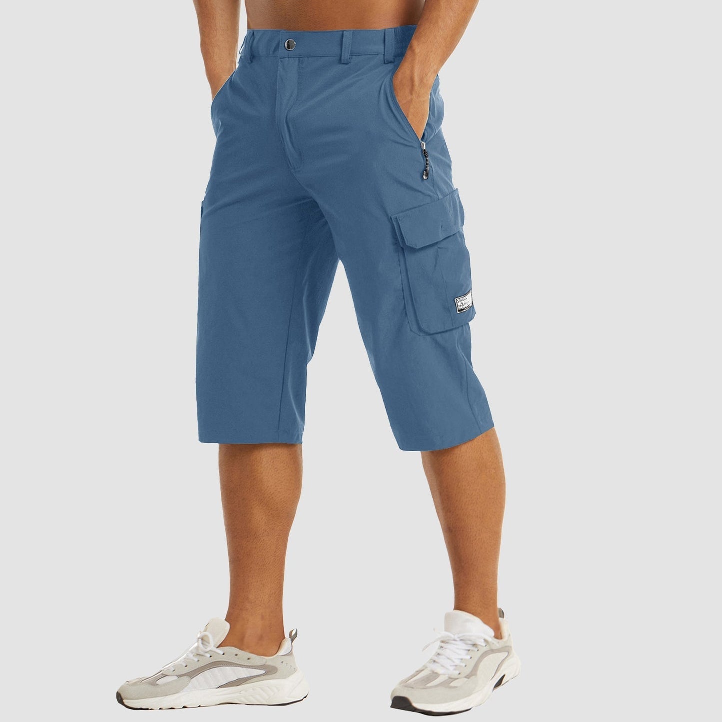Ezra - Quick-Drying Men's Cargo Shorts with Multiple Pockets