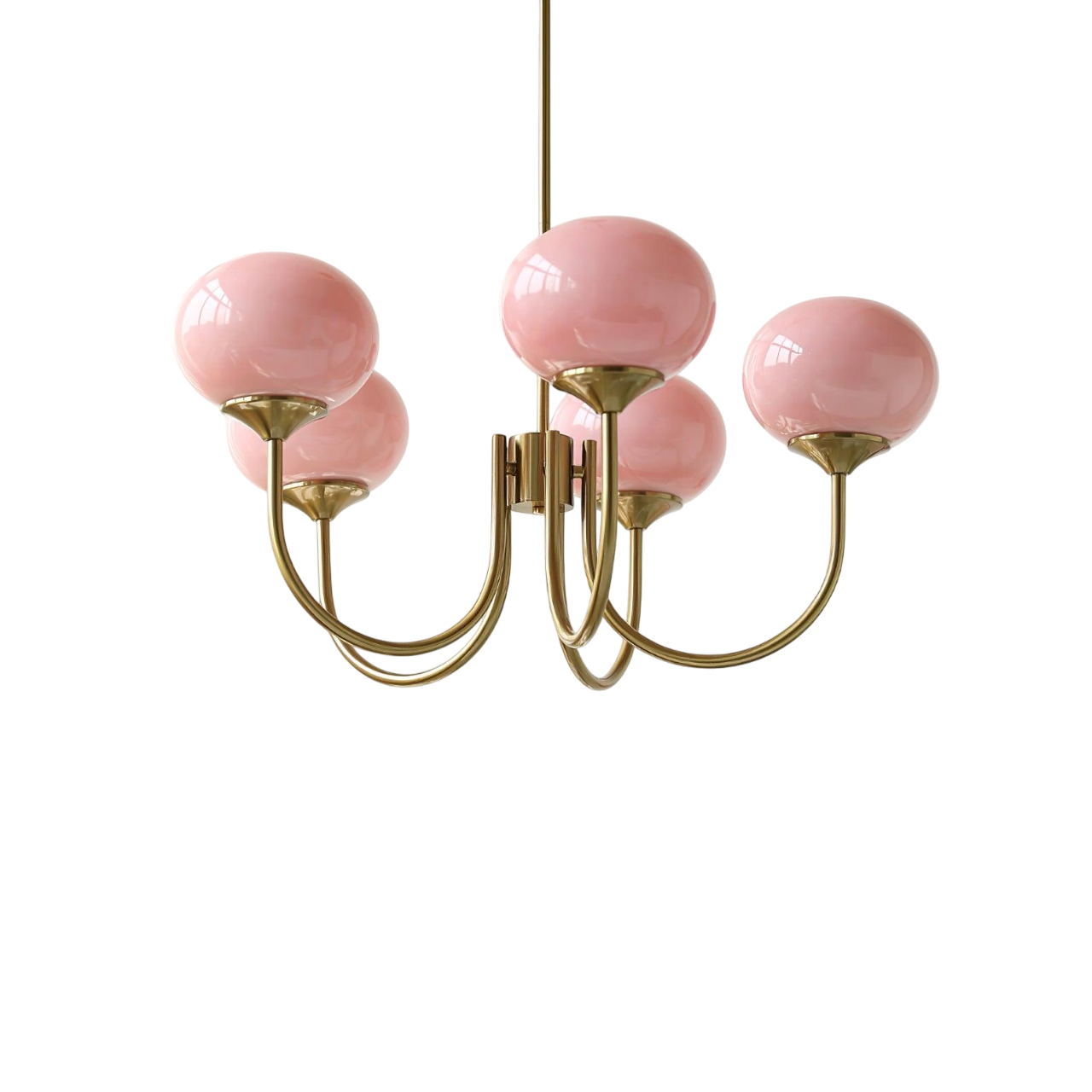HaloLoom - Elegant Marshmallow Chandelier with Soft Glow and Modern Design