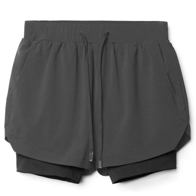 Nicholas - Stylish Men's Fitness Sports Shorts with Thigh Pocket