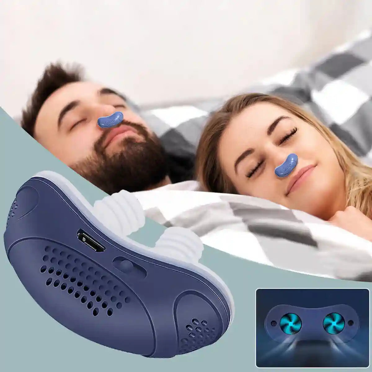Frederick - Microbreath Mask Free CPAP Device For Quiet Sleep Tonight