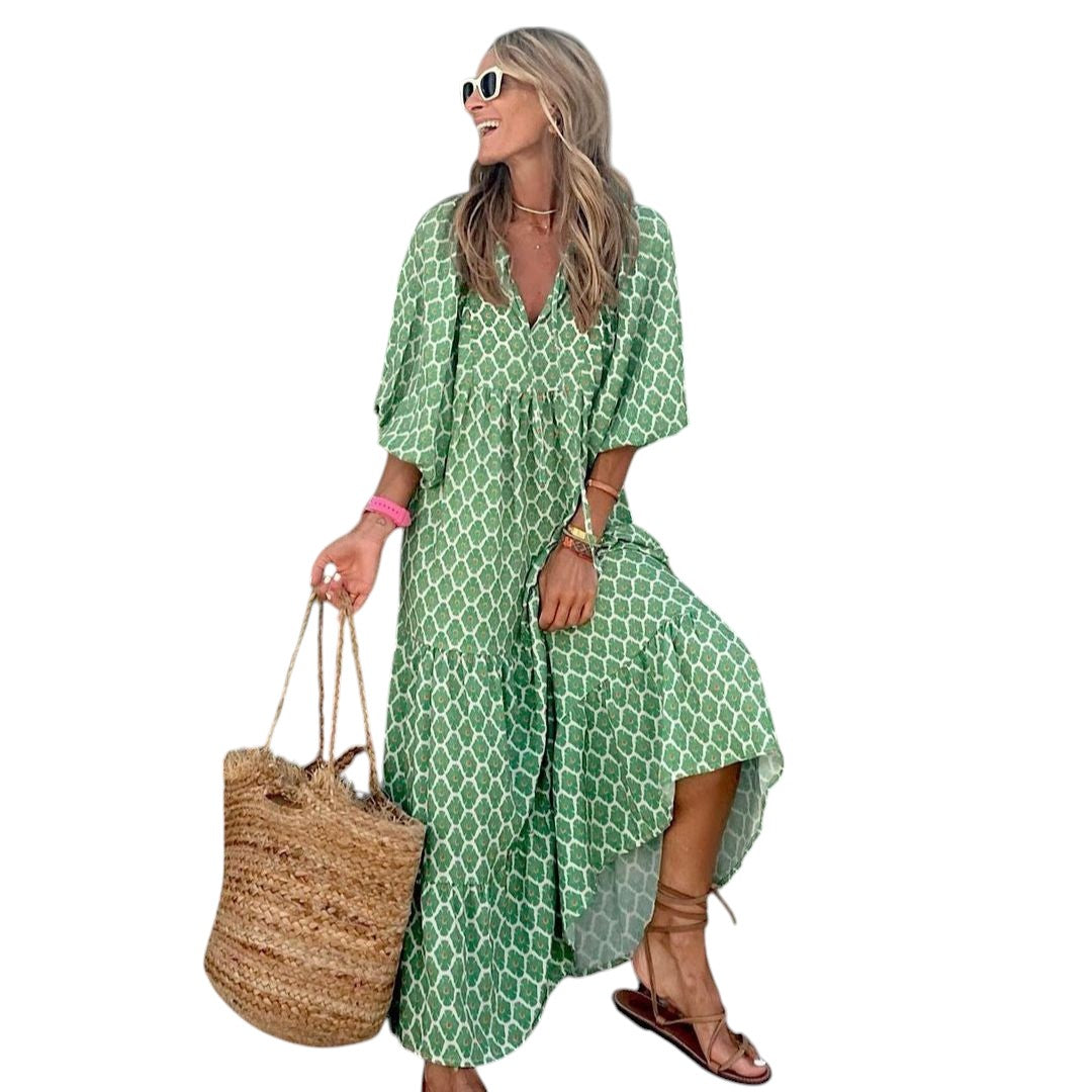 Abilene - Elegant Long Dress for Women with Luxurious Fabric