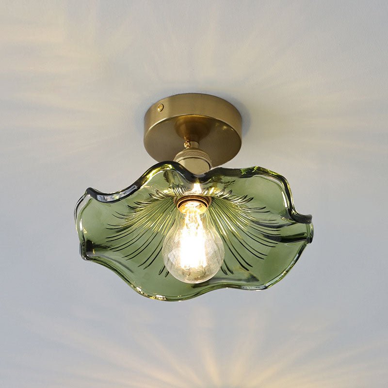 Bloomira - Hibiscus Glass Ceiling Light Elegant For Homes
