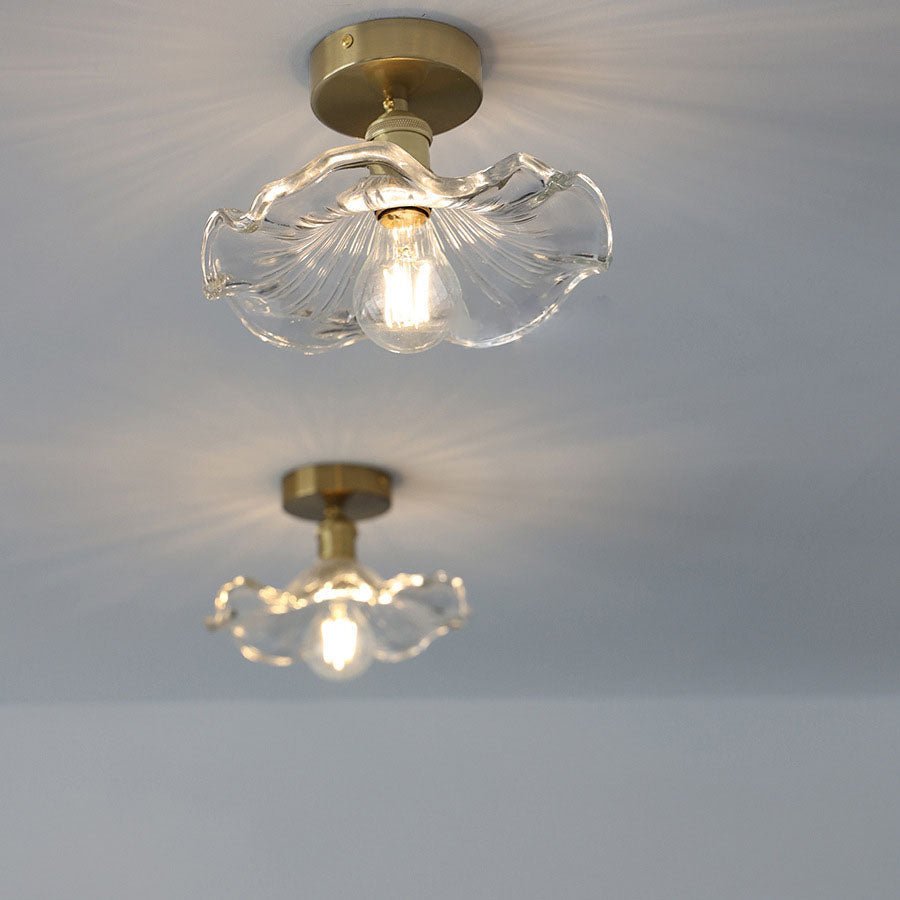 Bloomira - Hibiscus Glass Ceiling Light Elegant For Homes