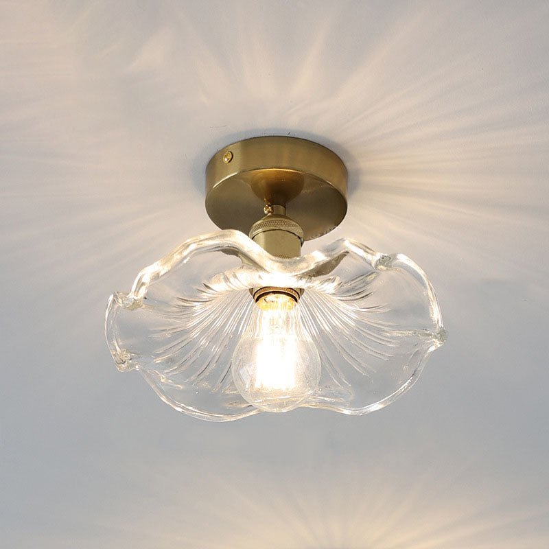 Bloomira - Hibiscus Glass Ceiling Light Elegant For Homes