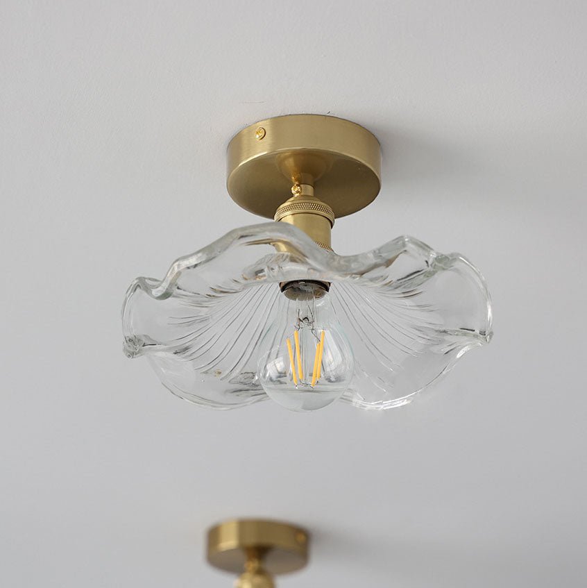 Bloomira - Hibiscus Glass Ceiling Light Elegant For Homes