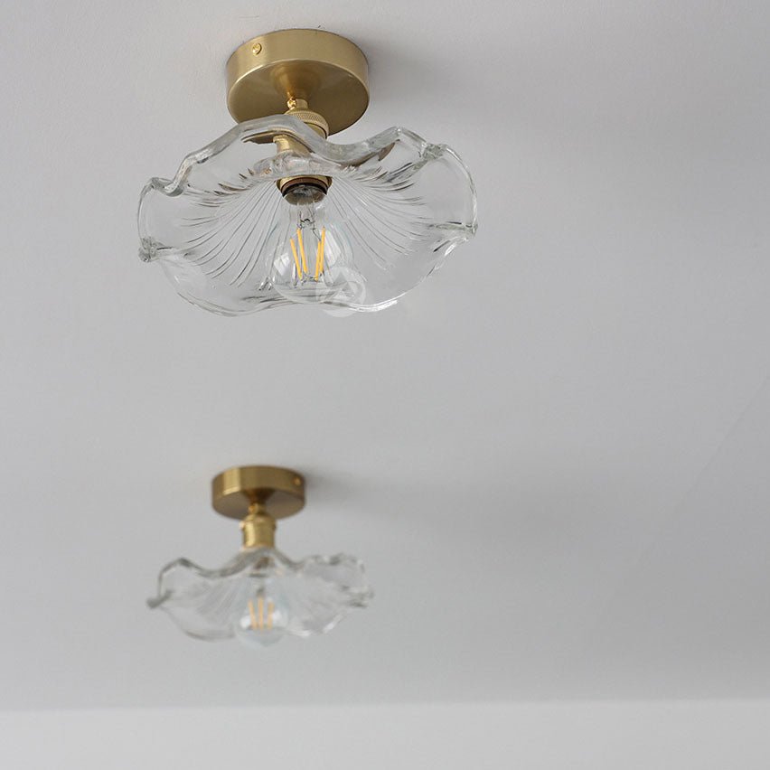 Bloomira - Hibiscus Glass Ceiling Light Elegant For Homes
