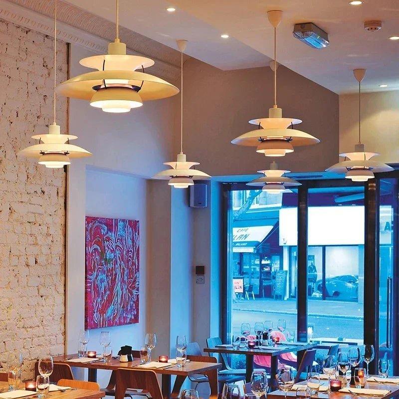 Nestvia - Nicodemo Dimmable Metal Pendant Lamp For Living Rooms