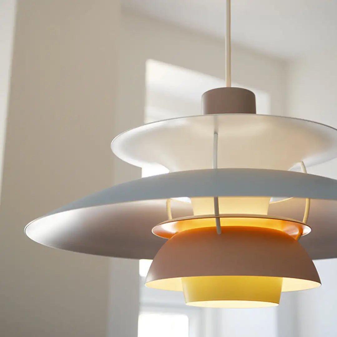 Nestvia - Nicodemo Dimmable Metal Pendant Lamp For Living Rooms