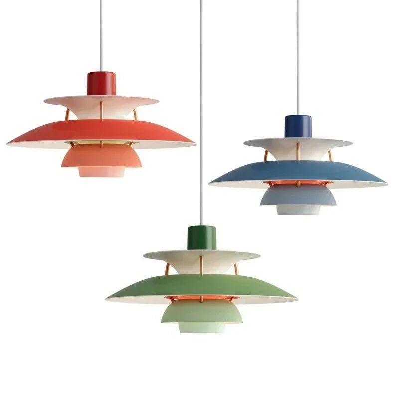 Nestvia - Nicodemo Dimmable Metal Pendant Lamp For Living Rooms