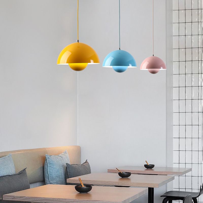 Craftora - Modern Planter Pendant Light In Scandinavian Metal