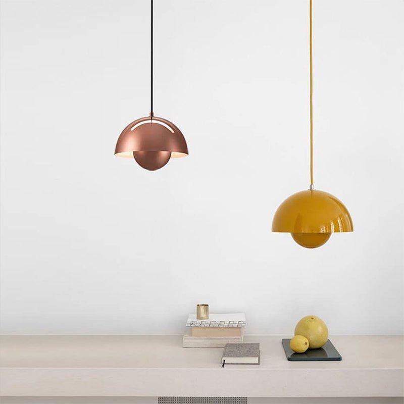 Craftora - Modern Planter Pendant Light In Scandinavian Metal