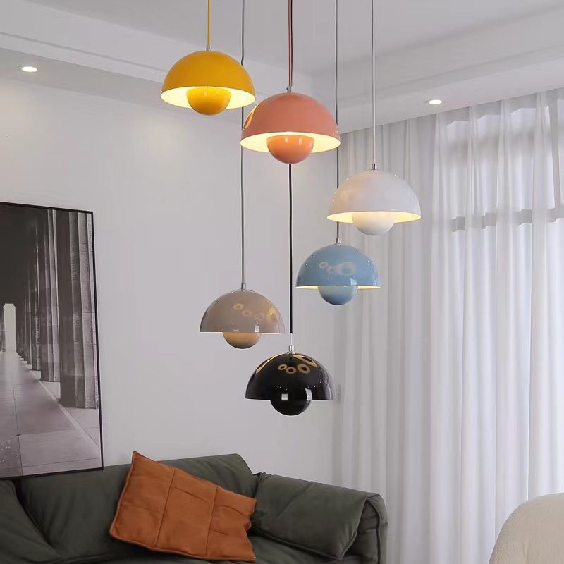 Craftora - Modern Planter Pendant Light In Scandinavian Metal