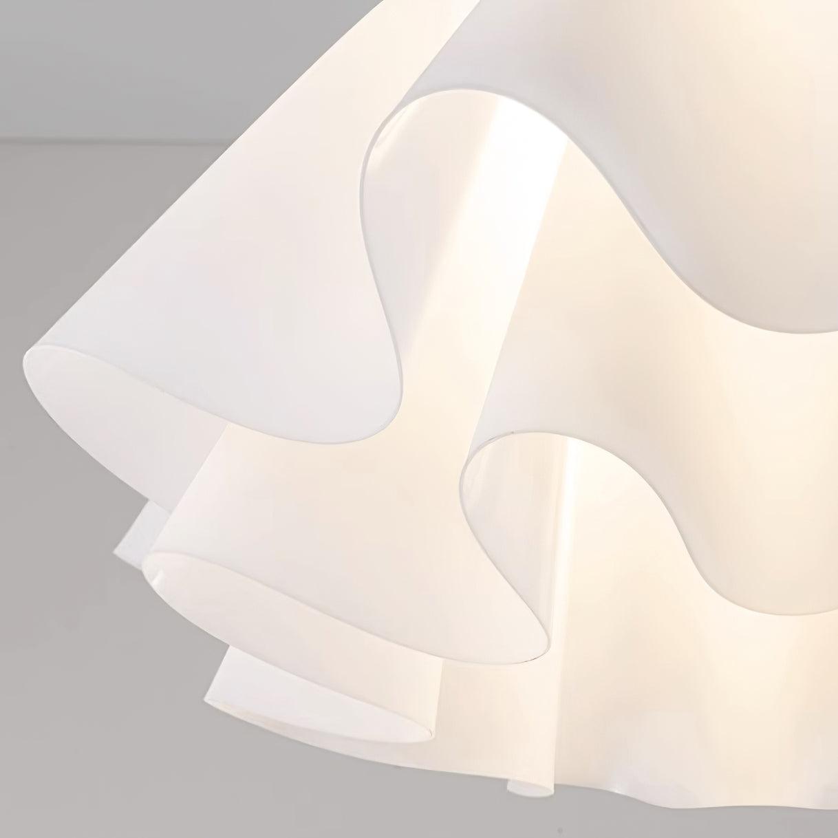 Frostora - Paula Copper LED Ceiling Light With Folded Shade Design