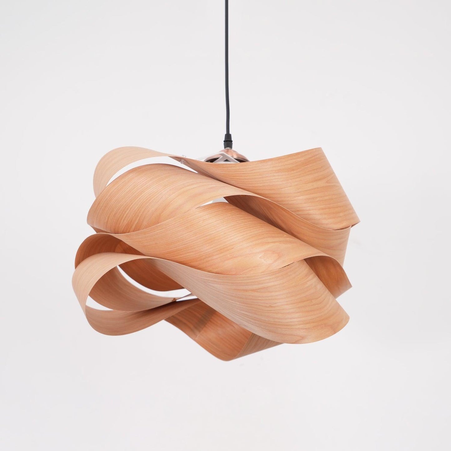 Starvia - Natural Wood Pendant Lamp With LED Lighting For Modern Homes