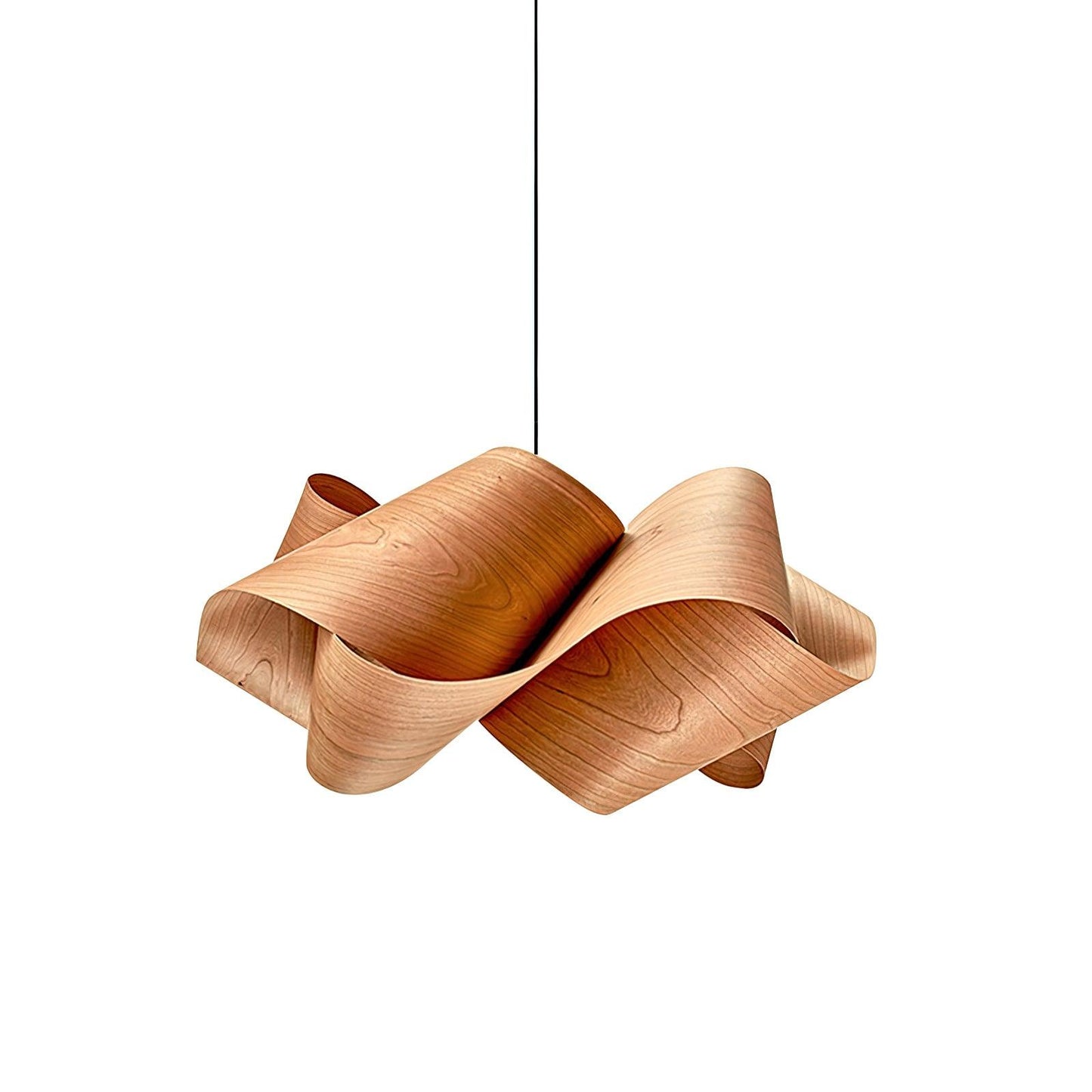 Starvia - Natural Wood Pendant Lamp With LED Lighting For Modern Homes