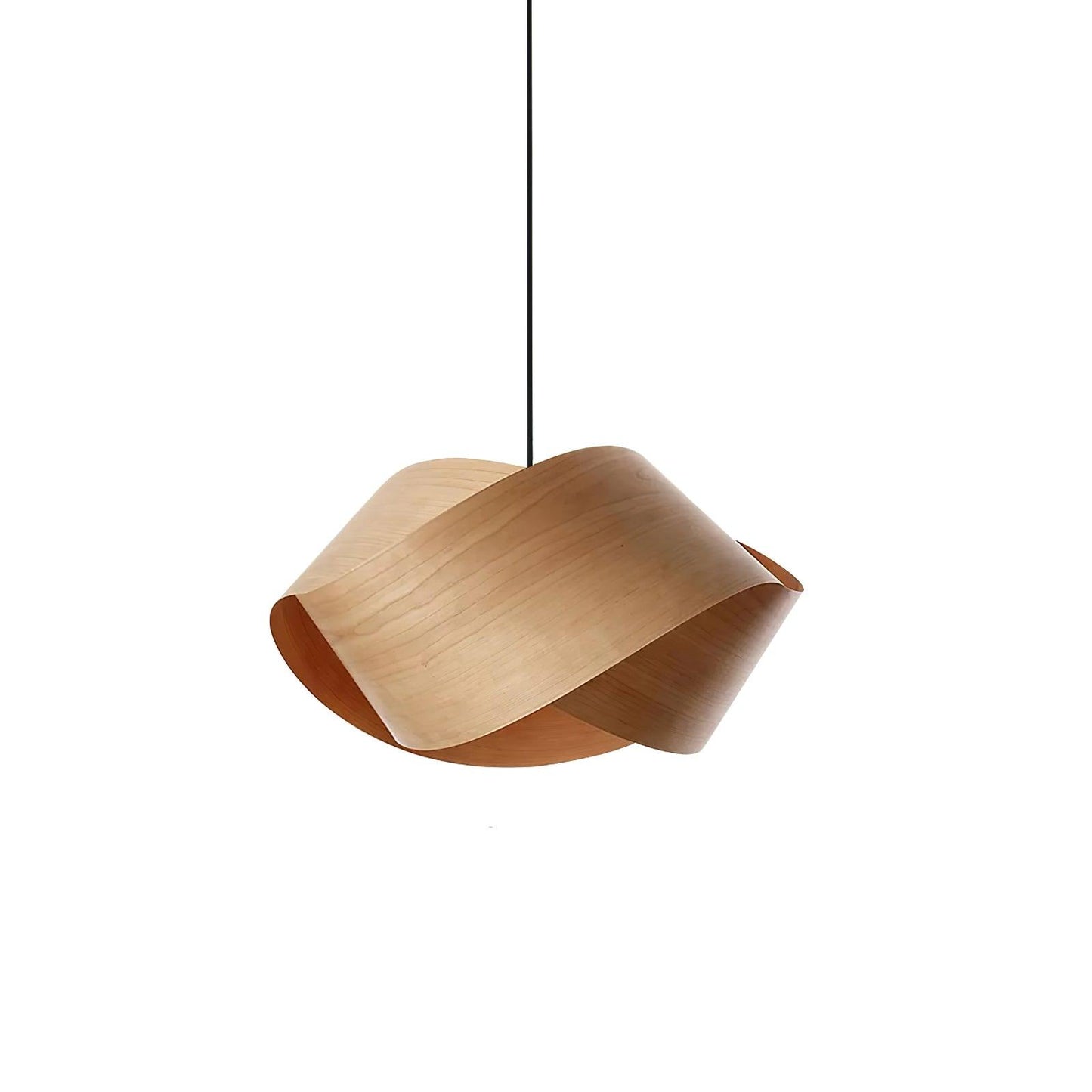 Starvia - Natural Wood Pendant Lamp With LED Lighting For Modern Homes