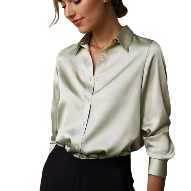 Gilda - Stylish Casual Loose Blouse with Elegant Silhouette