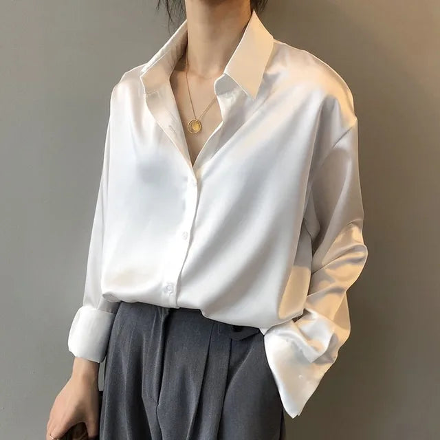 Gilda - Stylish Casual Loose Blouse with Elegant Silhouette