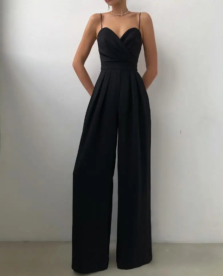 Audrina- Elegant Women's Sleeveless Jumpsuit with Flattering Design