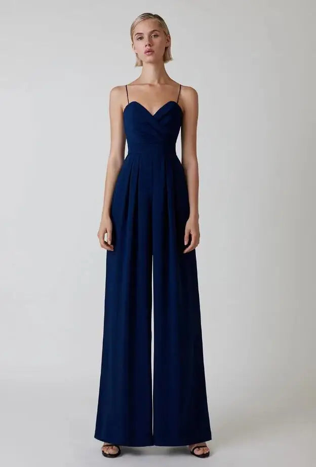 Audrina- Elegant Women's Sleeveless Jumpsuit with Flattering Design