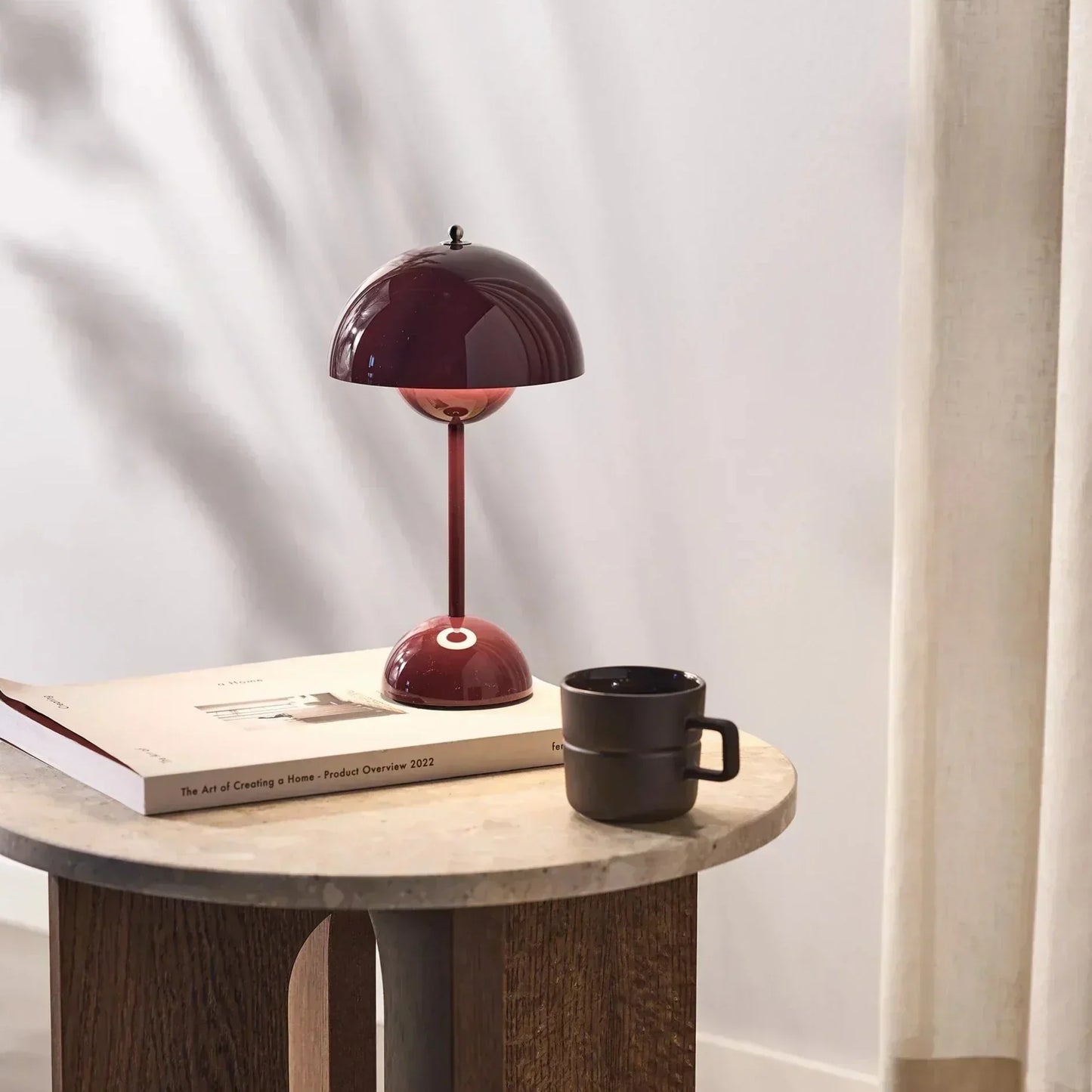 Velora - NordicGlow Modern Mushroom Table Lamp LED Elegant Design