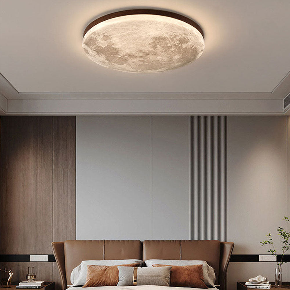 Orivon - LunaGlow Moon Ceiling Light With Soft LED Illumination