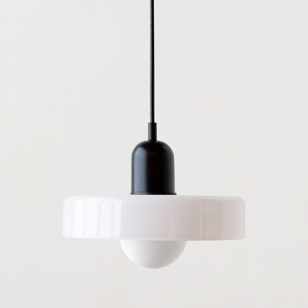 GleaMore - Bauhaus Pendant Light in Stylish Colored Glass