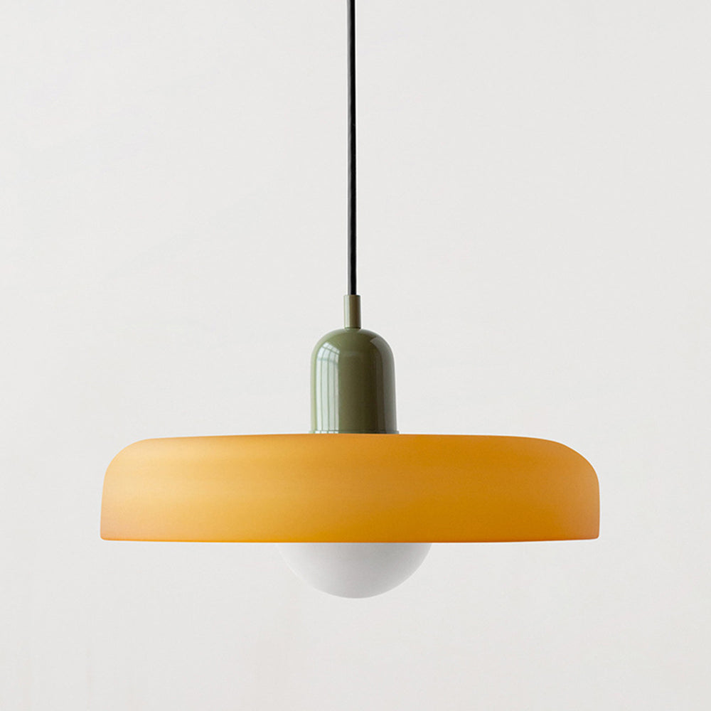 GleaMore - Bauhaus Pendant Light in Stylish Colored Glass