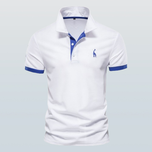 Lawrence - Elegant Men's Polo Shirt for Timeless Style and Comfort