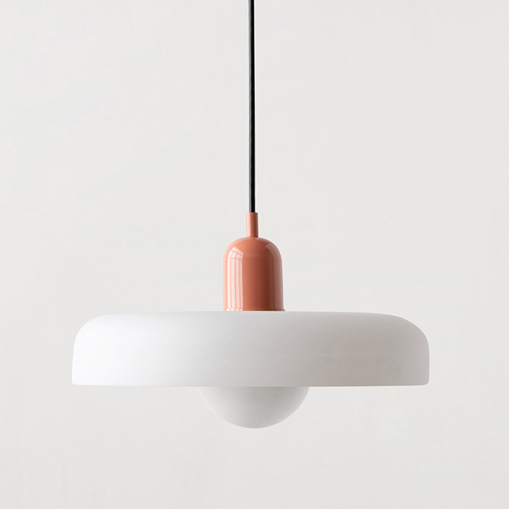 GleaMore - Bauhaus Pendant Light in Stylish Colored Glass