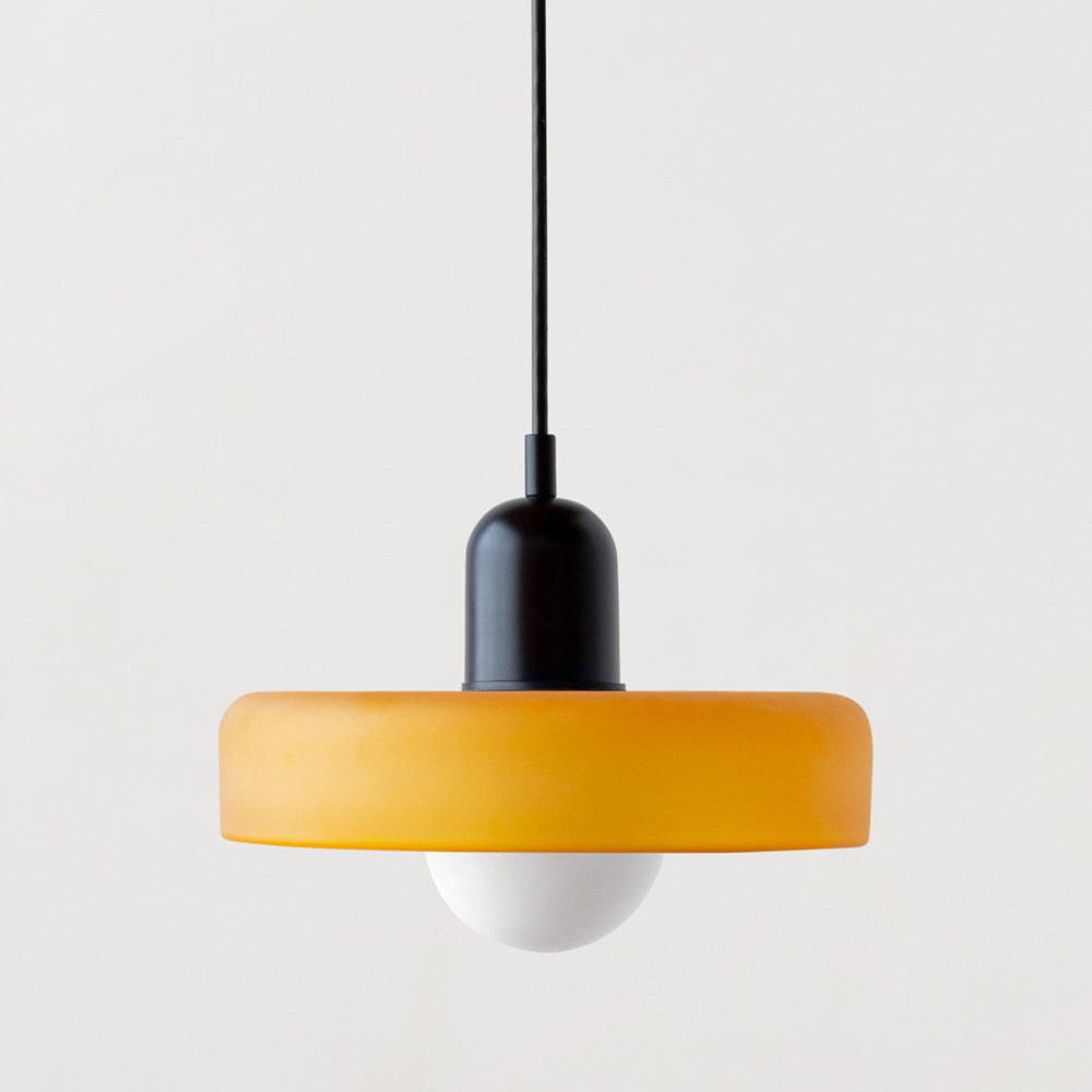 GleaMore - Bauhaus Pendant Light in Stylish Colored Glass