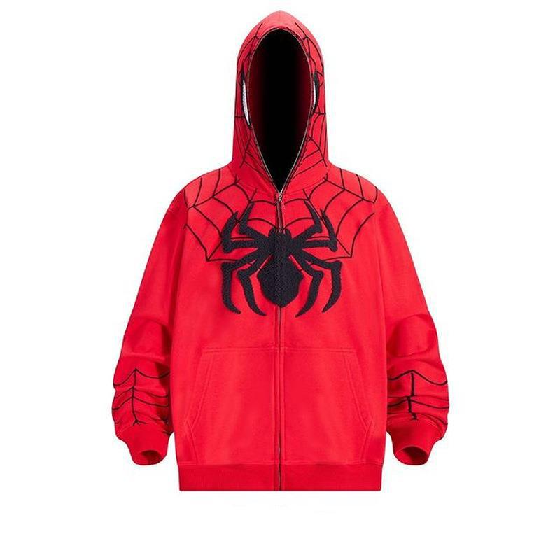Isaiah - Stylish Spider-Man Hoodie with Practical Pockets for Comfort