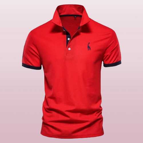 Lawrence - Elegant Men's Polo Shirt for Timeless Style and Comfort