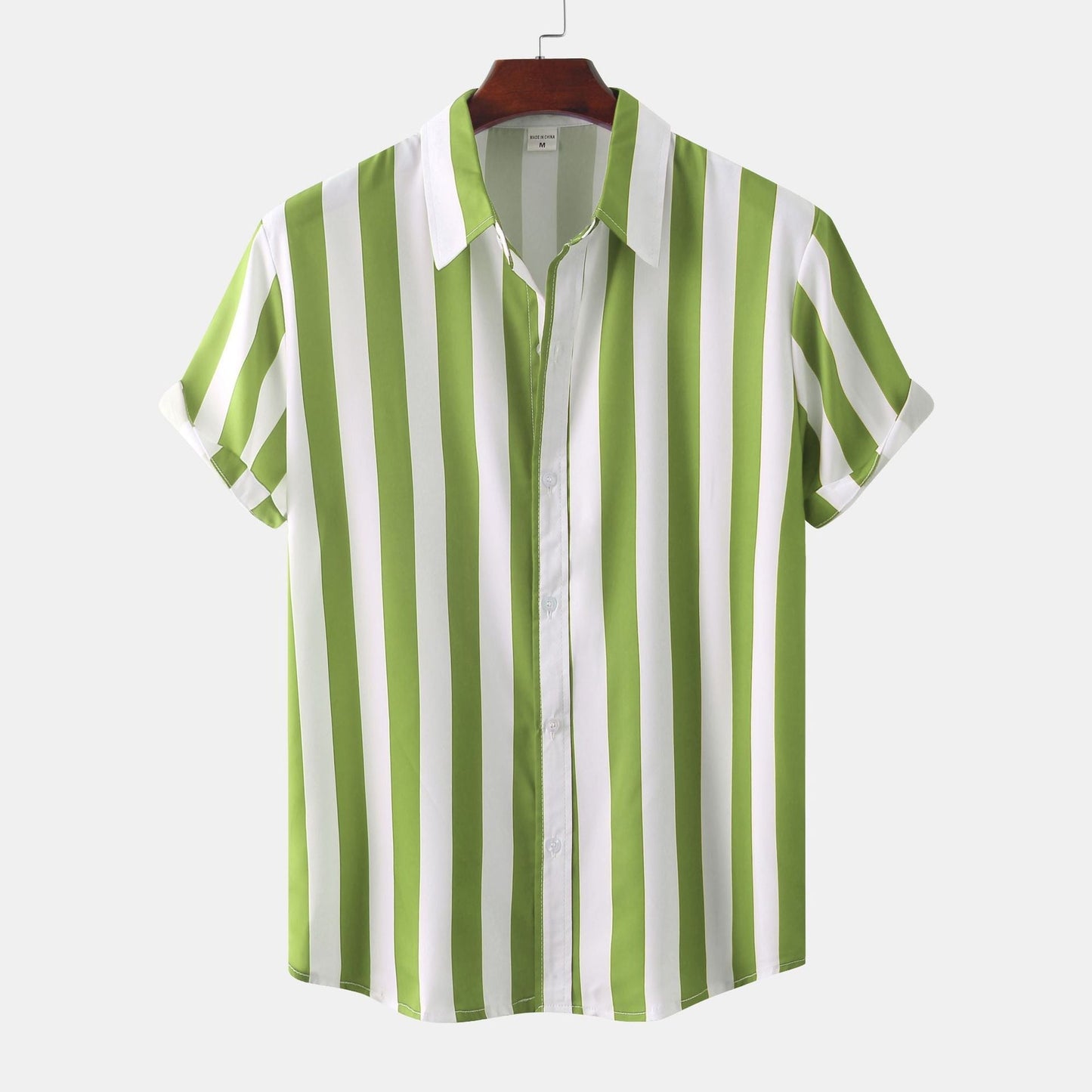 Corey - Stylish Men's Vertical Stripe Shirt for Office and Casual Wear