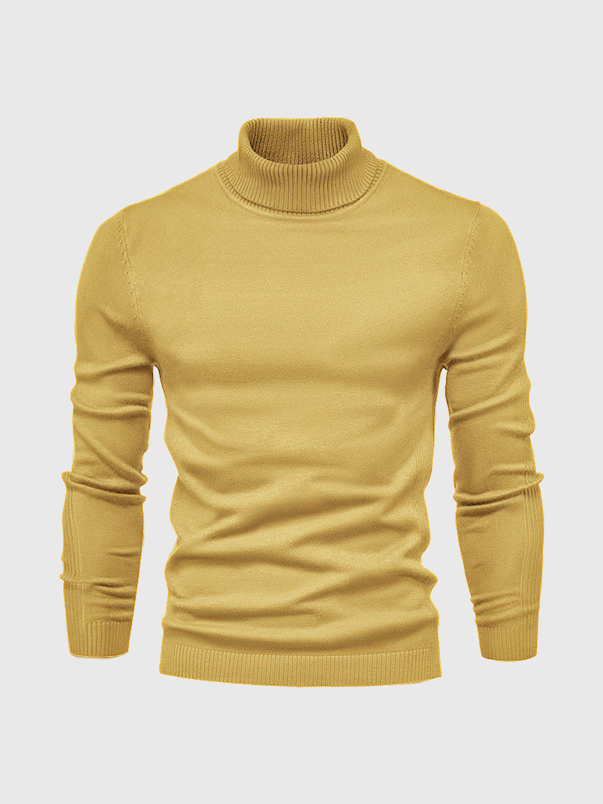 Ezekiel - Stylish Men's Turtleneck Sweater in Soft Cotton