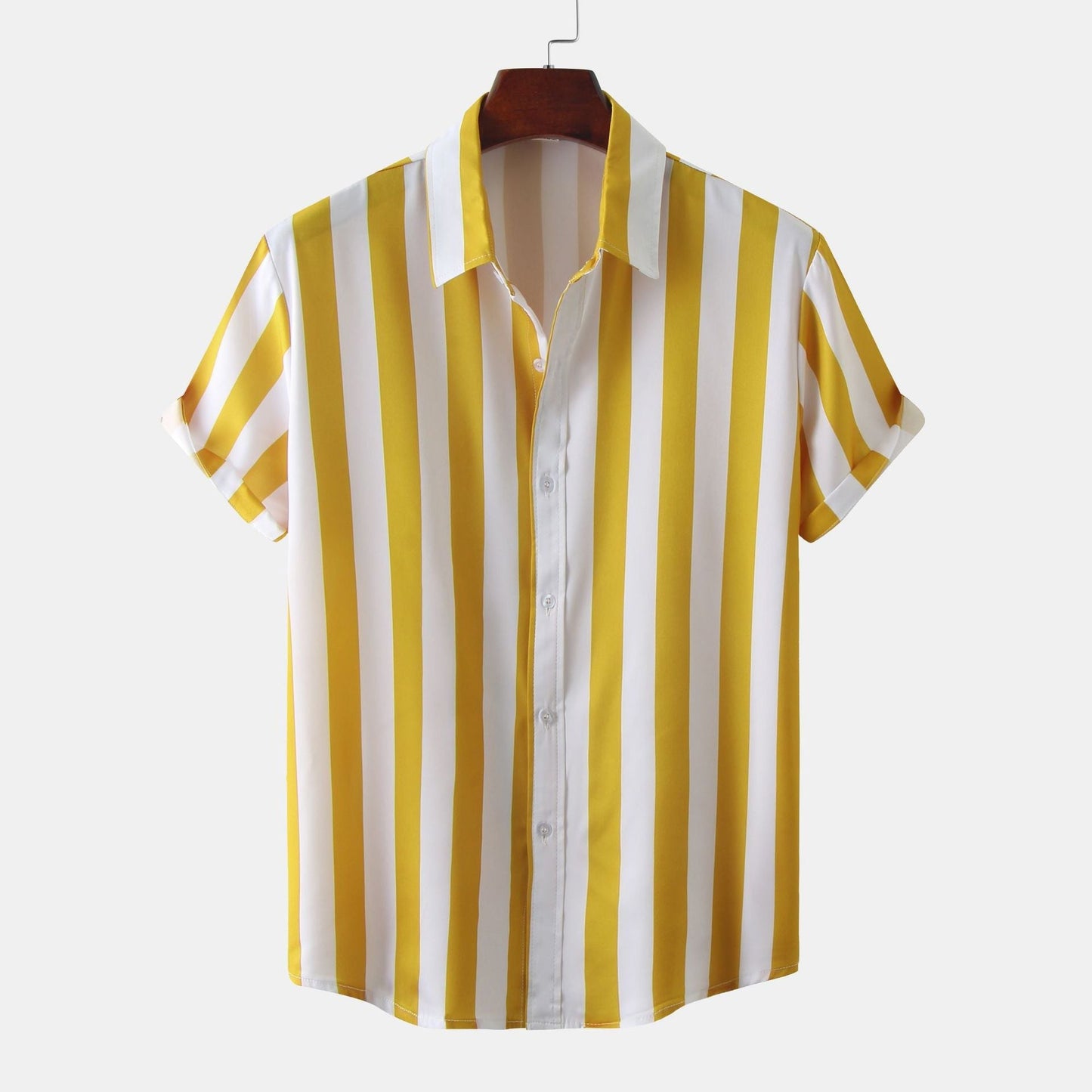 Corey - Stylish Men's Vertical Stripe Shirt for Office and Casual Wear