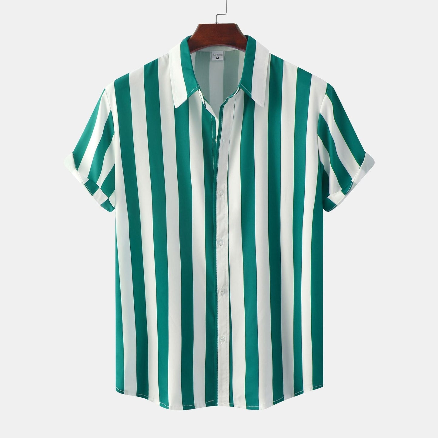 Corey - Stylish Men's Vertical Stripe Shirt for Office and Casual Wear