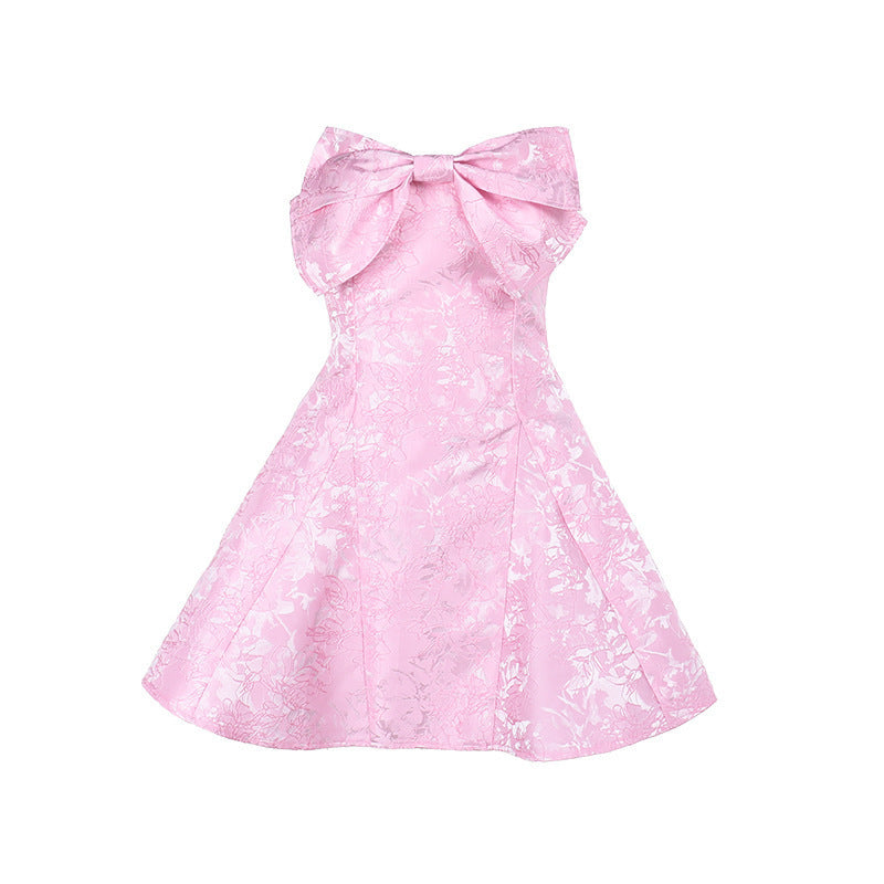 Addison - Elegant Women's Mini Dress with Off-the-Shoulder Design and Wing Detail