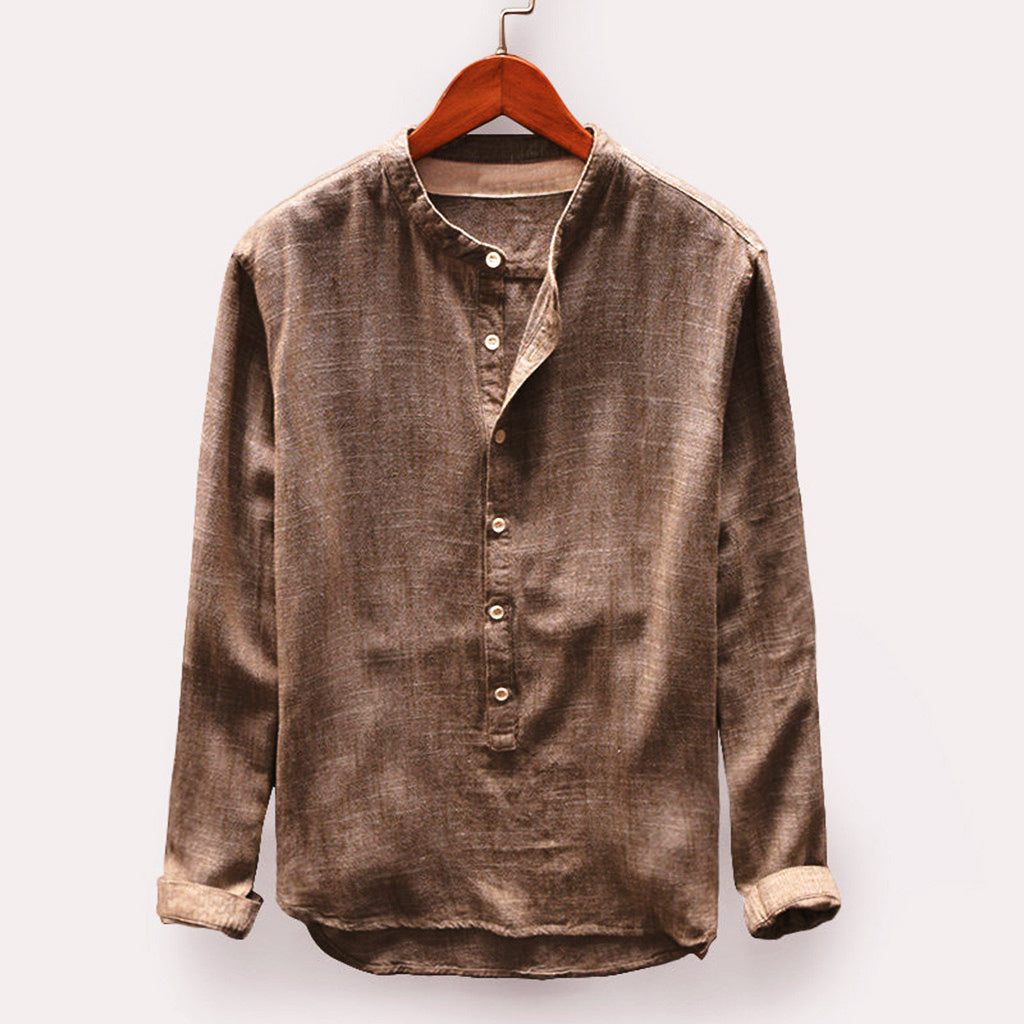 Viktor - Stylish Men's Linen Shirt for Casual and Professional Wear