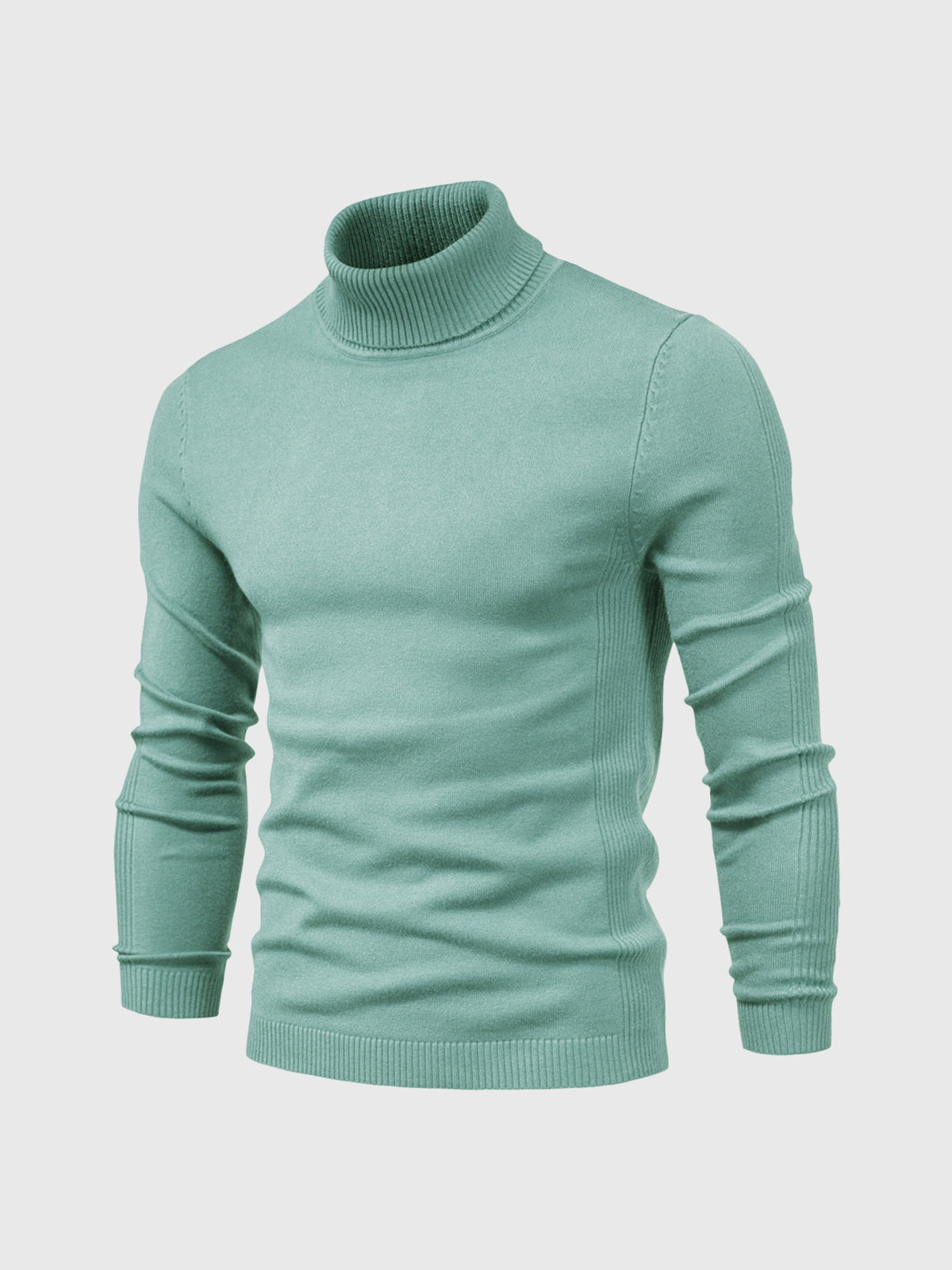 Ezekiel - Stylish Men's Turtleneck Sweater in Soft Cotton