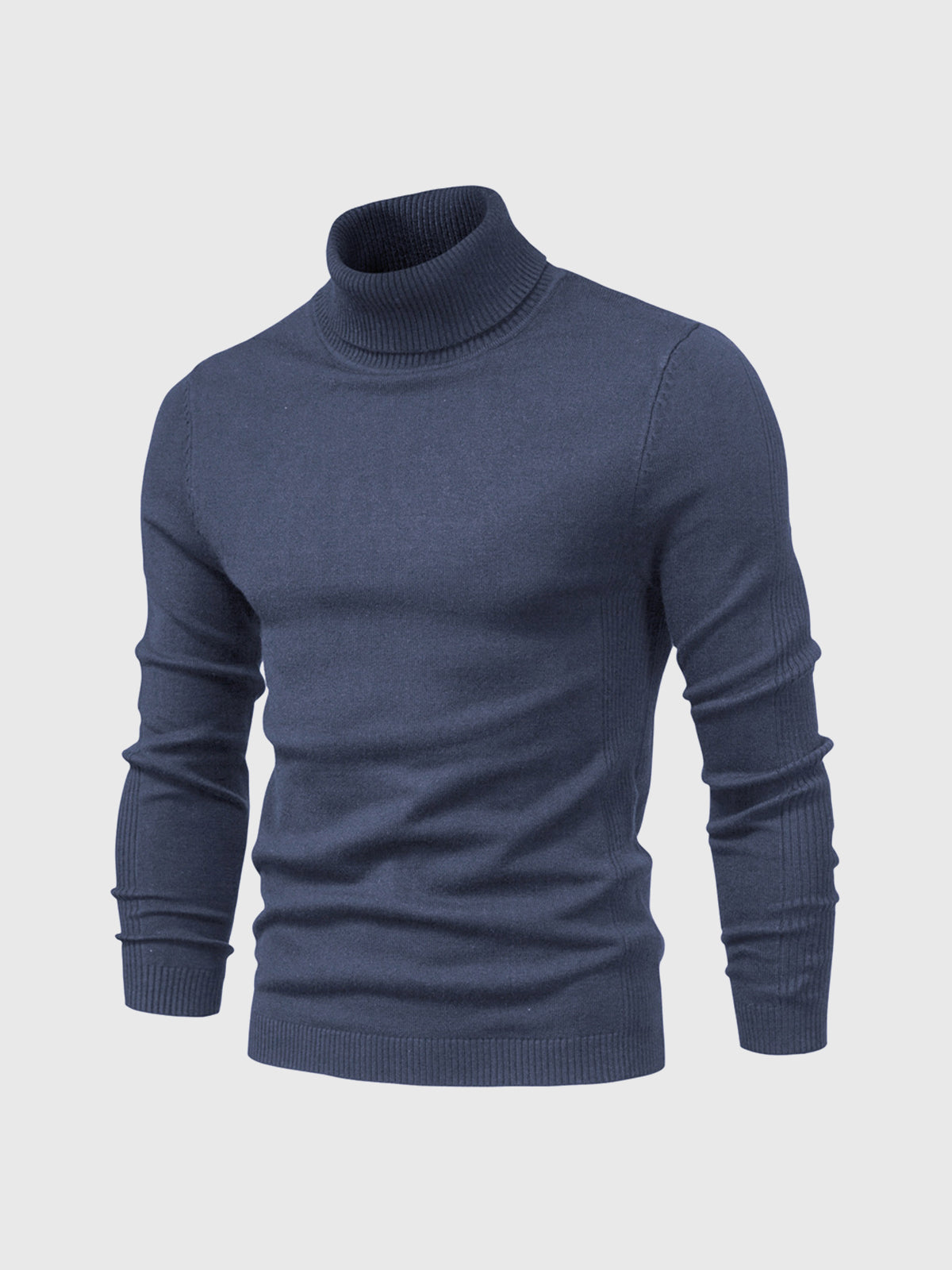 Ezekiel - Stylish Men's Turtleneck Sweater in Soft Cotton