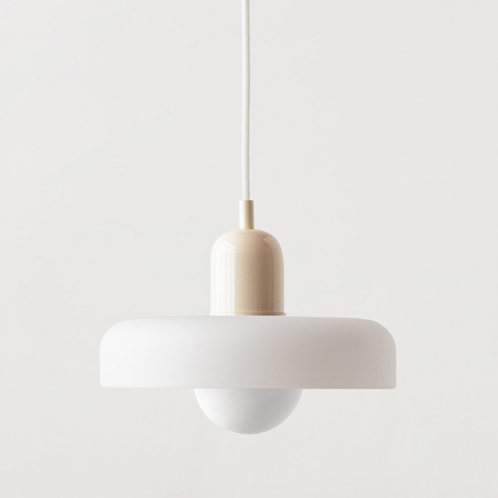 GleaMore - Bauhaus Pendant Light in Stylish Colored Glass